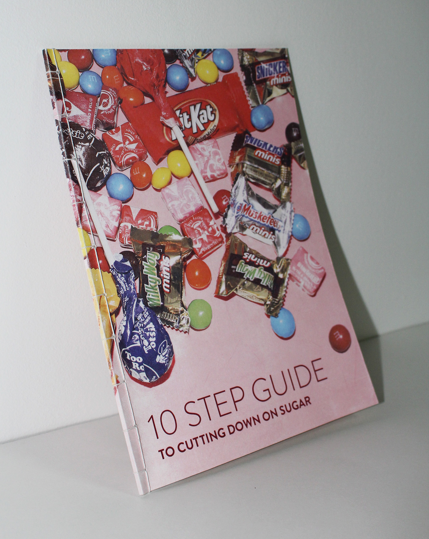 Booklet Guide sugar binding Layout informational