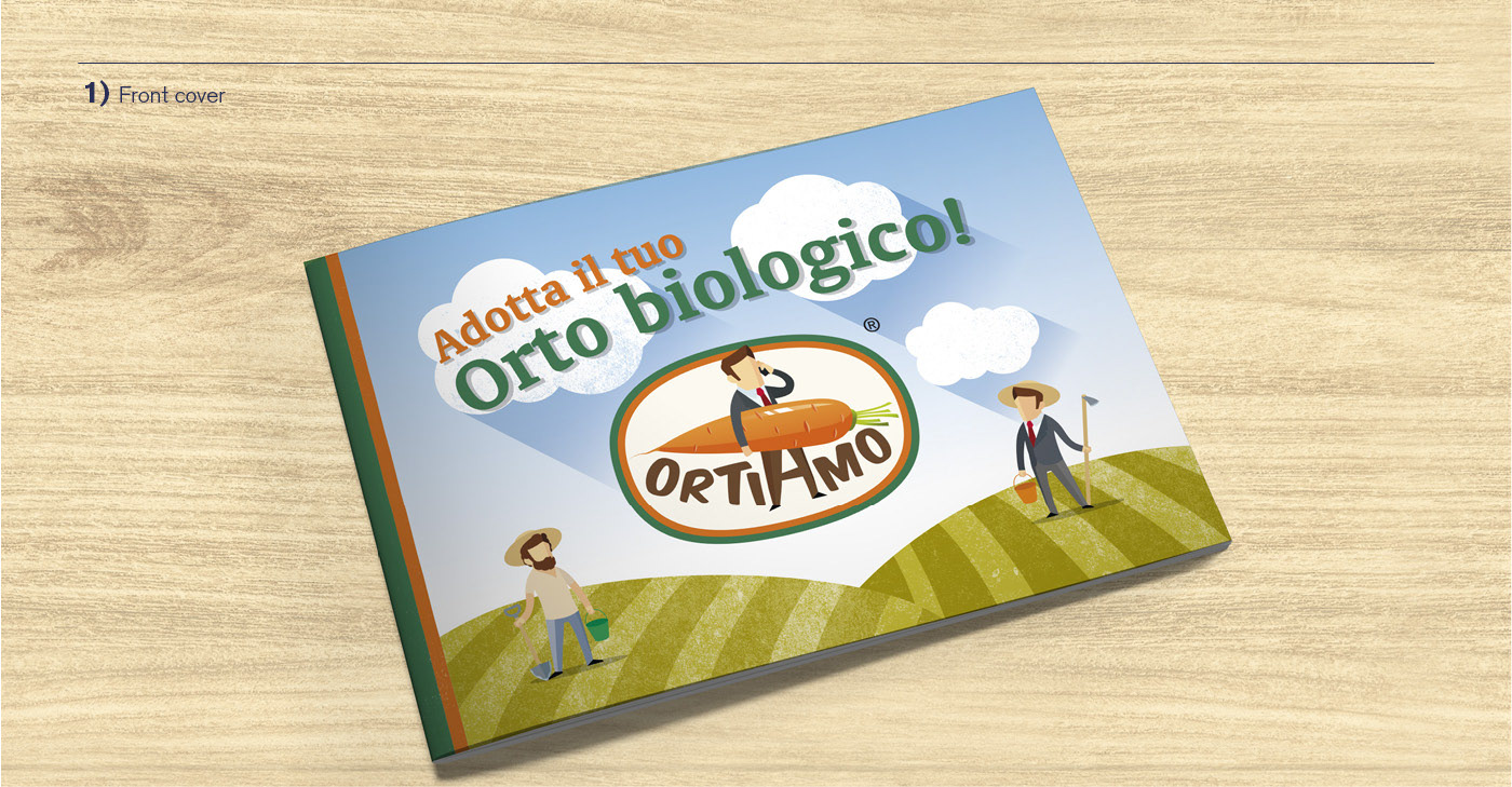 cover for organic farming brochure