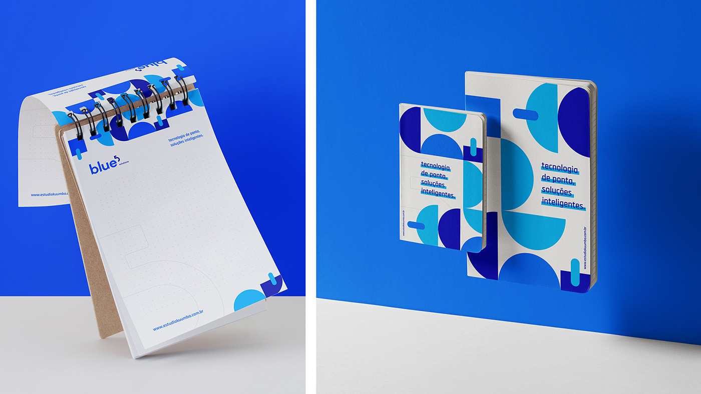 blue logo brand identity identidade visual pattern colors agencia type branding 