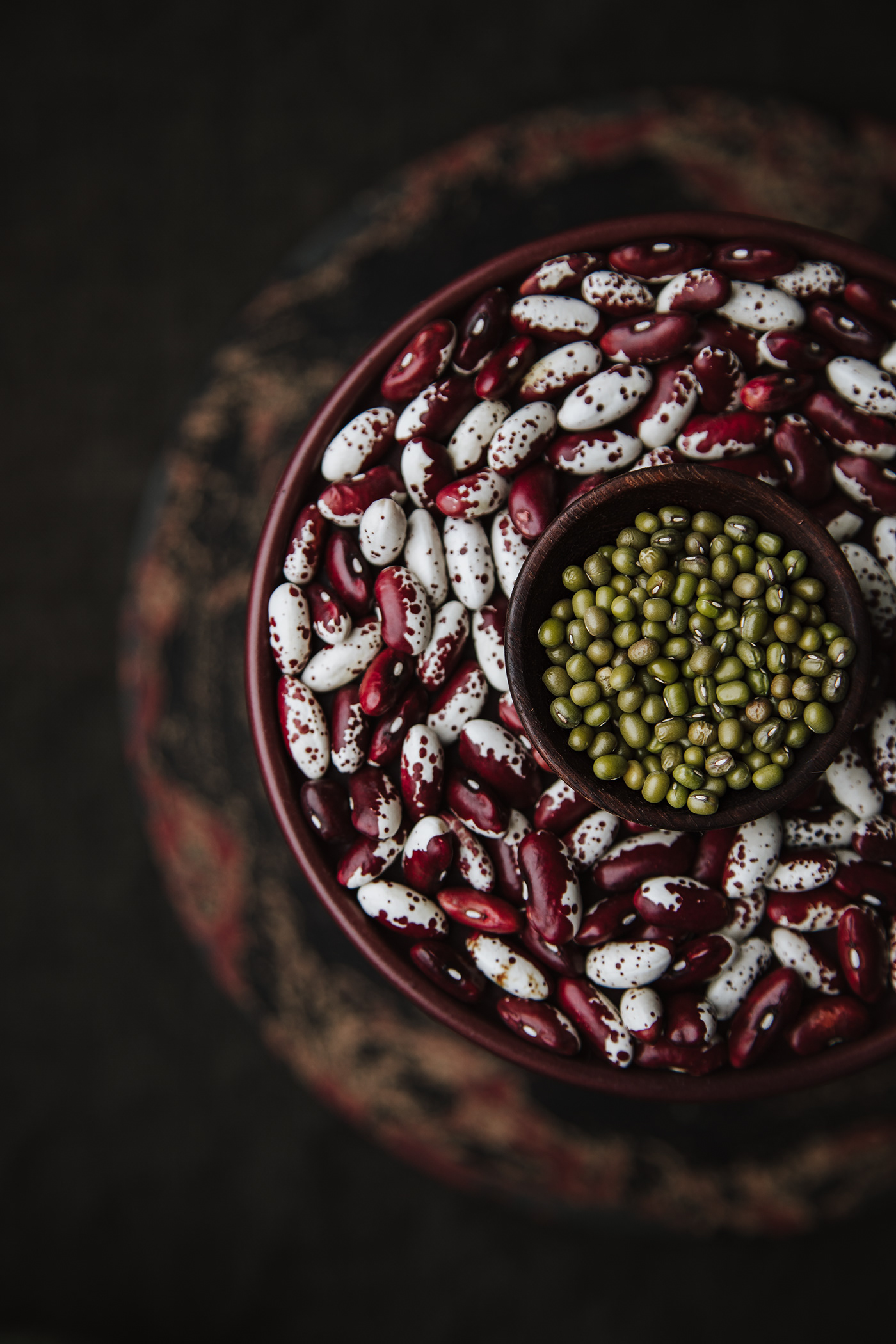 foodfhotography foodphotographer darkfooodphotography beans artfood art Beautiful Food  color