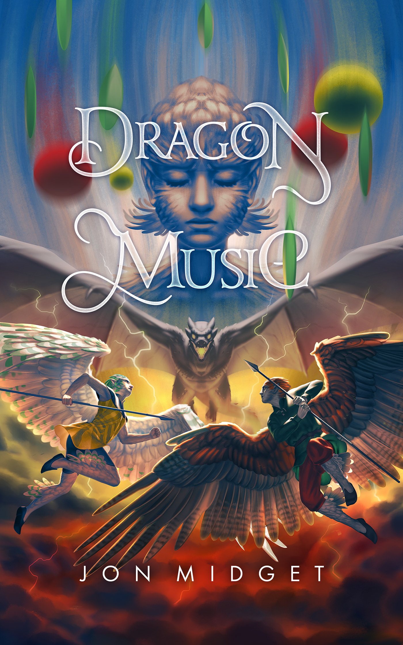 book cover book cover artist fantasy book Middle grade dragon dragon book harpy angel bird people Harpy girl