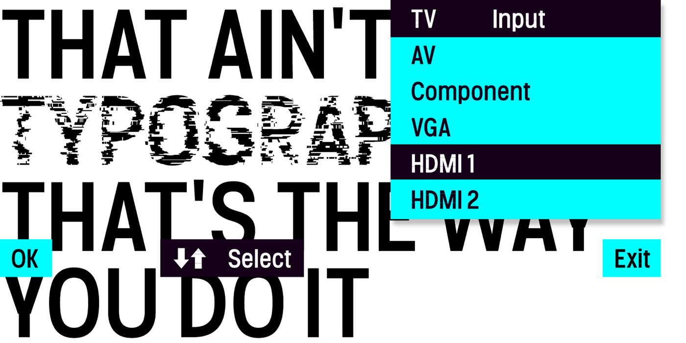 design display font font Glitch graphic design  sans serif type design Typeface typography   Variable Font
