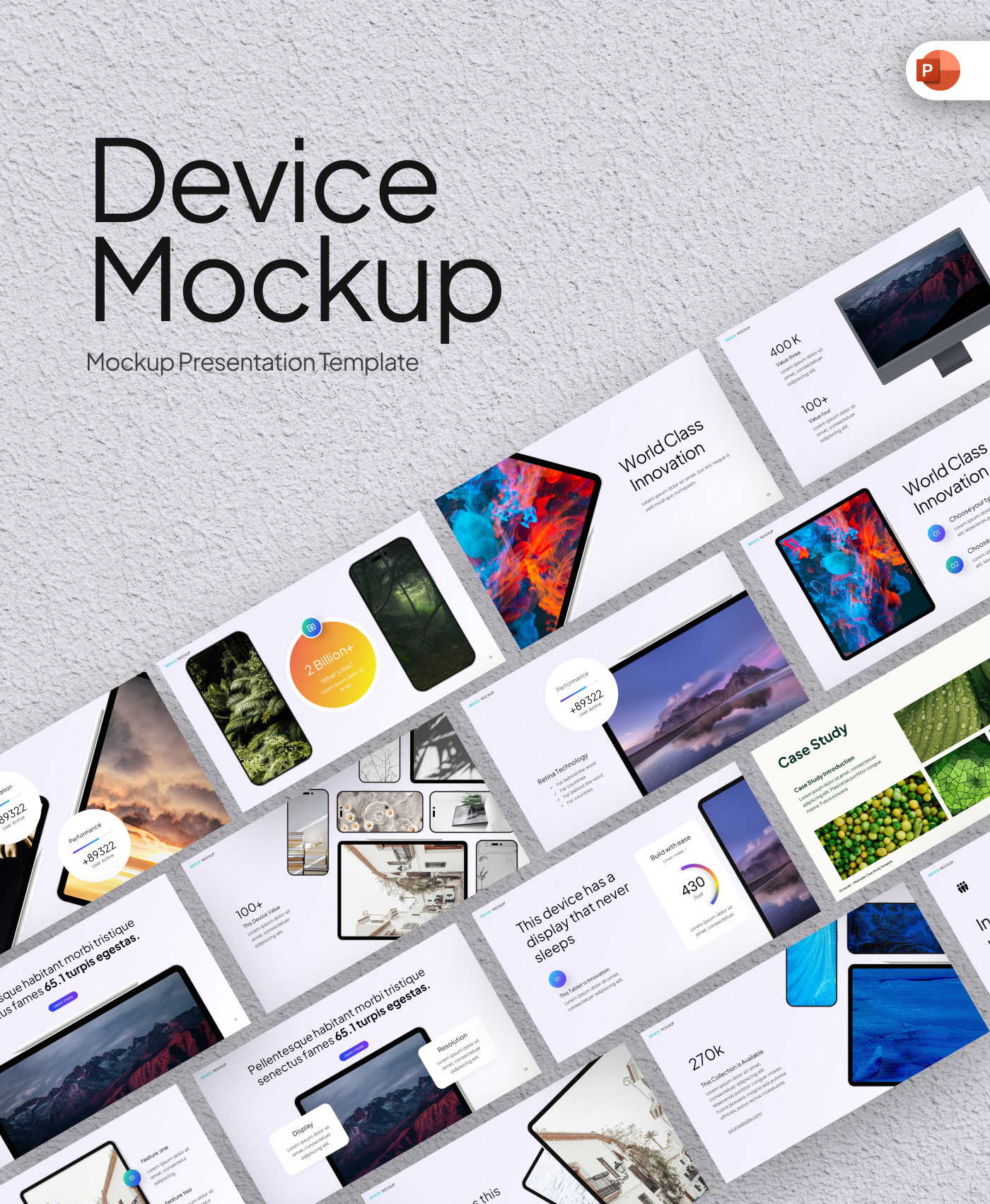 design presentation Mockup devices Responsive UI/UX assets pitch deck presentation design graphic design 