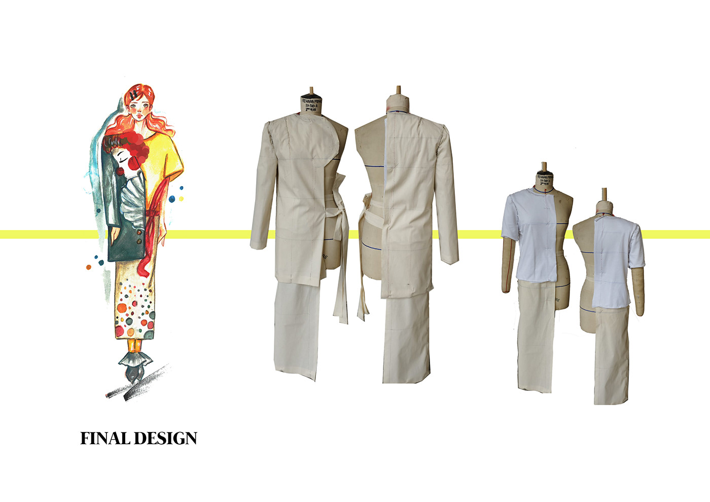 Clothing design portfolio designer moodboard fashion design fashion illustration