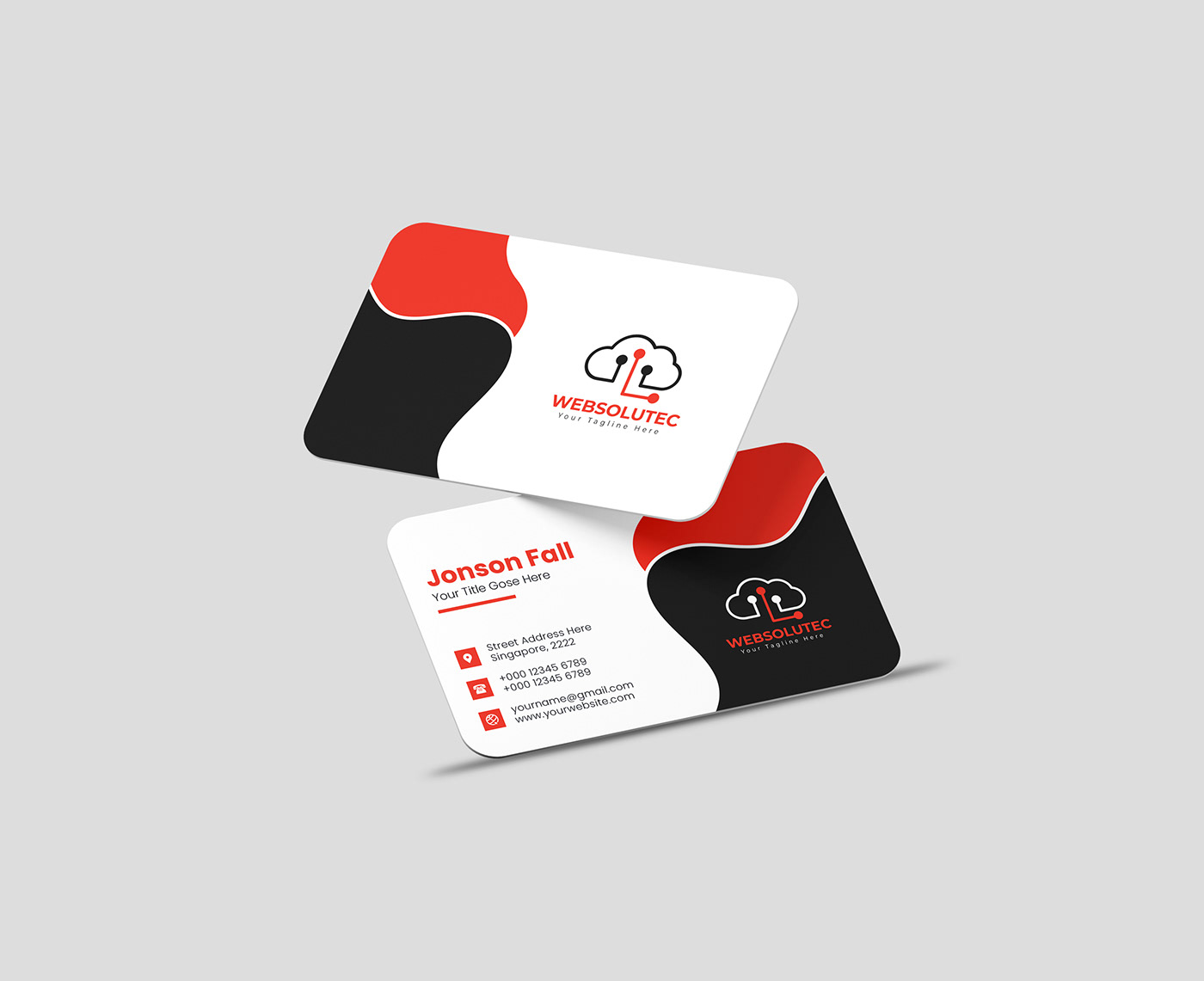 branding  business card colortheory design flatdesign logodesign minimaldesign typography   web company web servcie