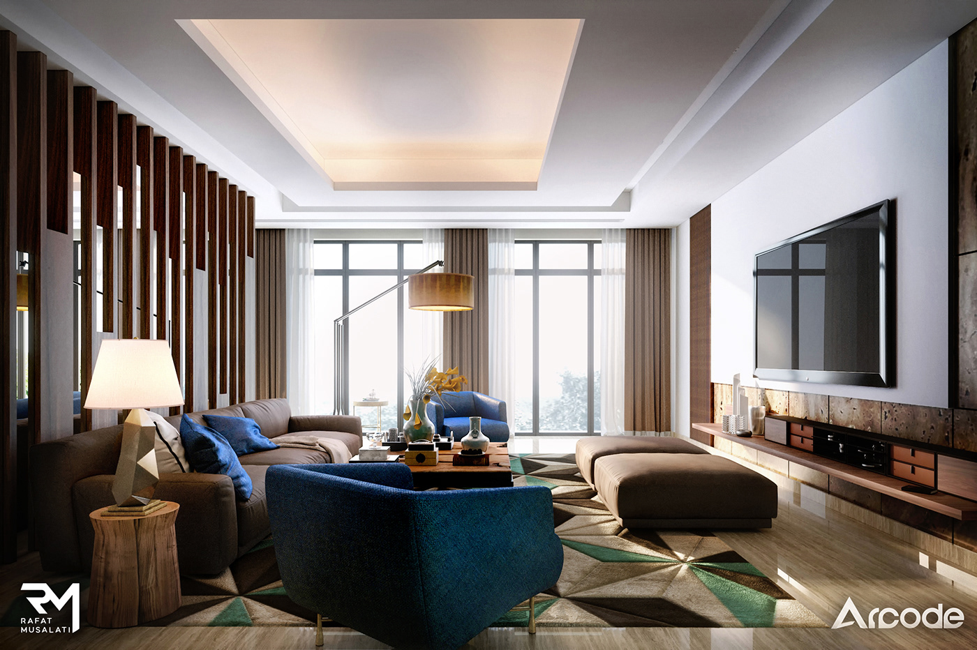 dubai UAE 3dsmax coronarenderer corona interiordesign Interior architecture modern design