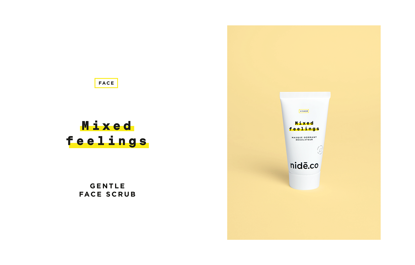art direction  beauty brand branding  cosmetics france graphic design  Logotype nide.co Packaging