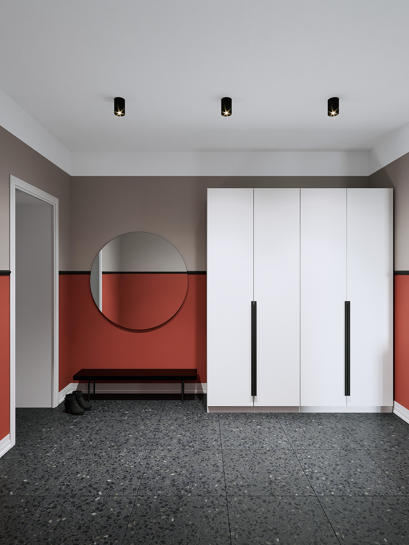 Lidval Minimalism Interior vizu coronarenderer 3dsmax ganzha design Designproject