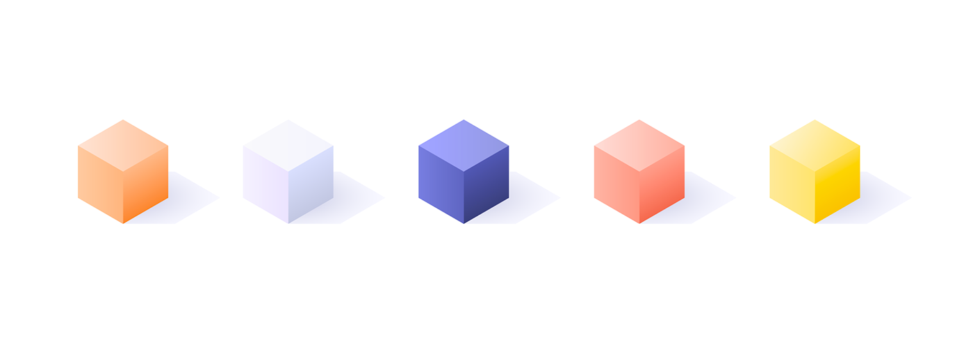 branding  vector ILLUSTRATION  animation  Isometric development css cubes