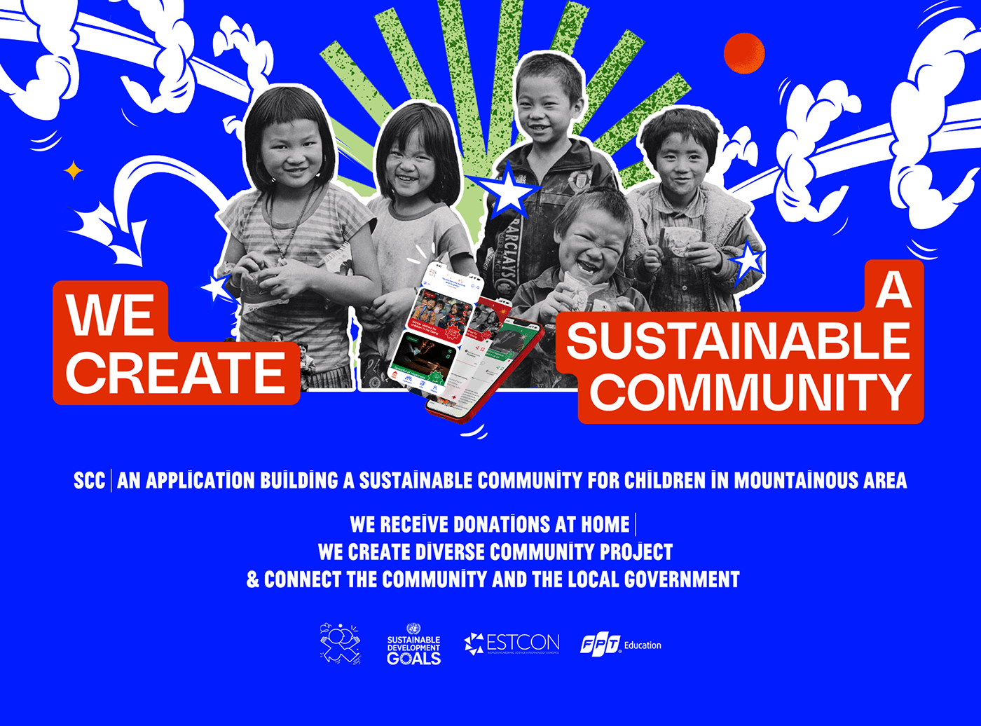 application Application Design branding  children community research project SDG Sustainable sustainablity UI/UX