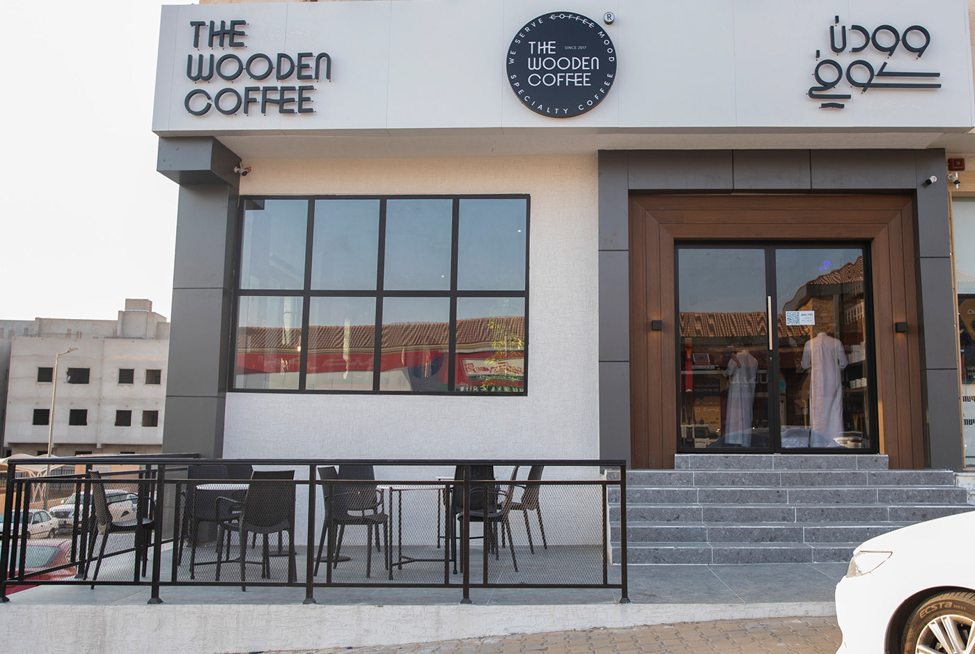cafe coffee shop KSA riyadh Saudi Saudi Arabia wooden