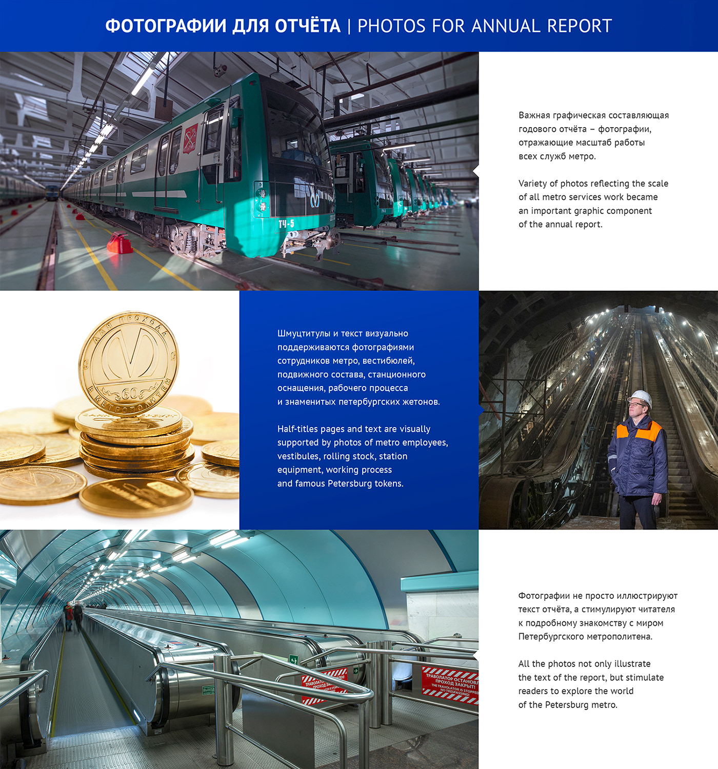 дизайн годового отчета годовой отчет annual report метро транспорт Петербург transort petersburg subway метро спб