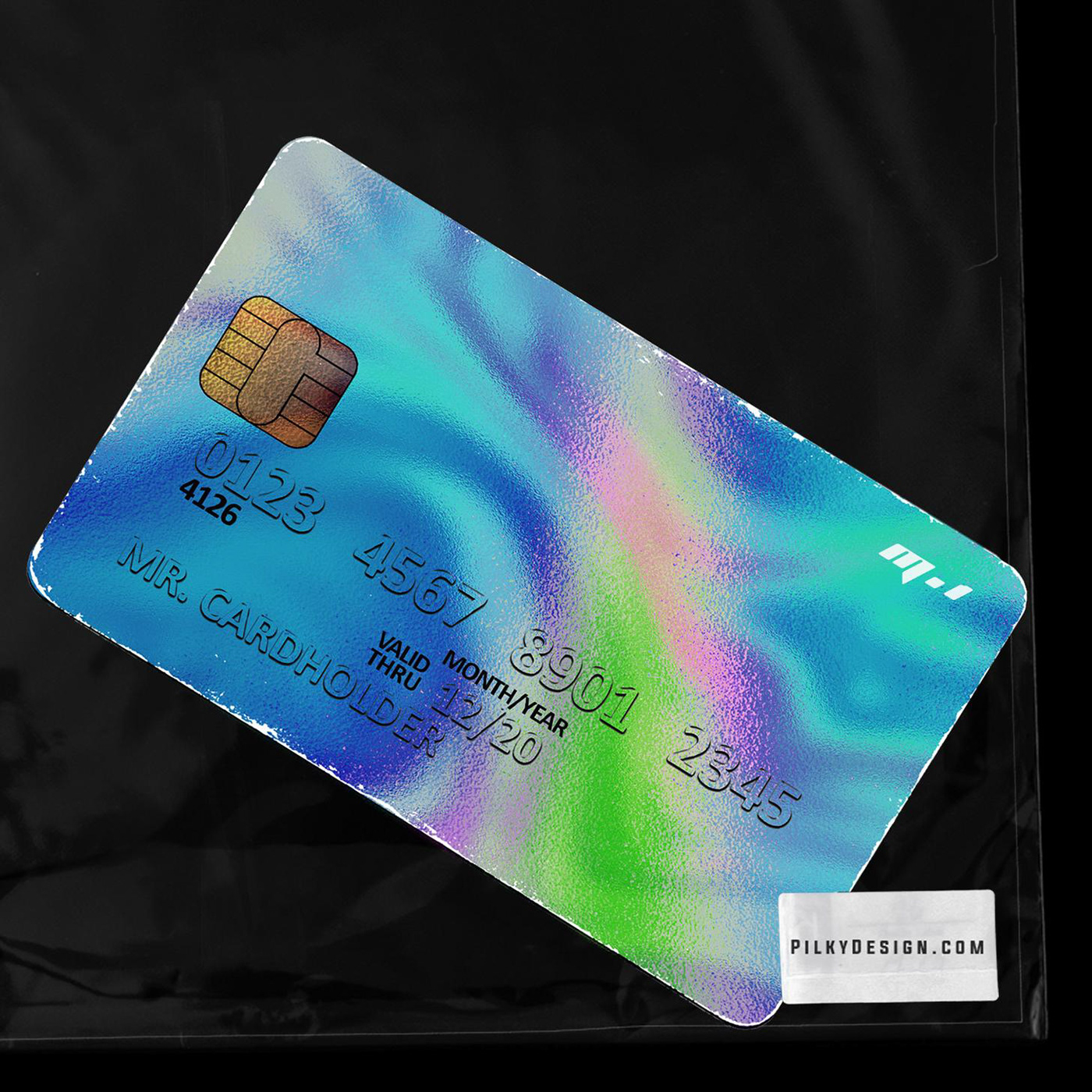 rainbow Gelato foil texture creditcard iridescent holographics Iridescence dailyposter chrome