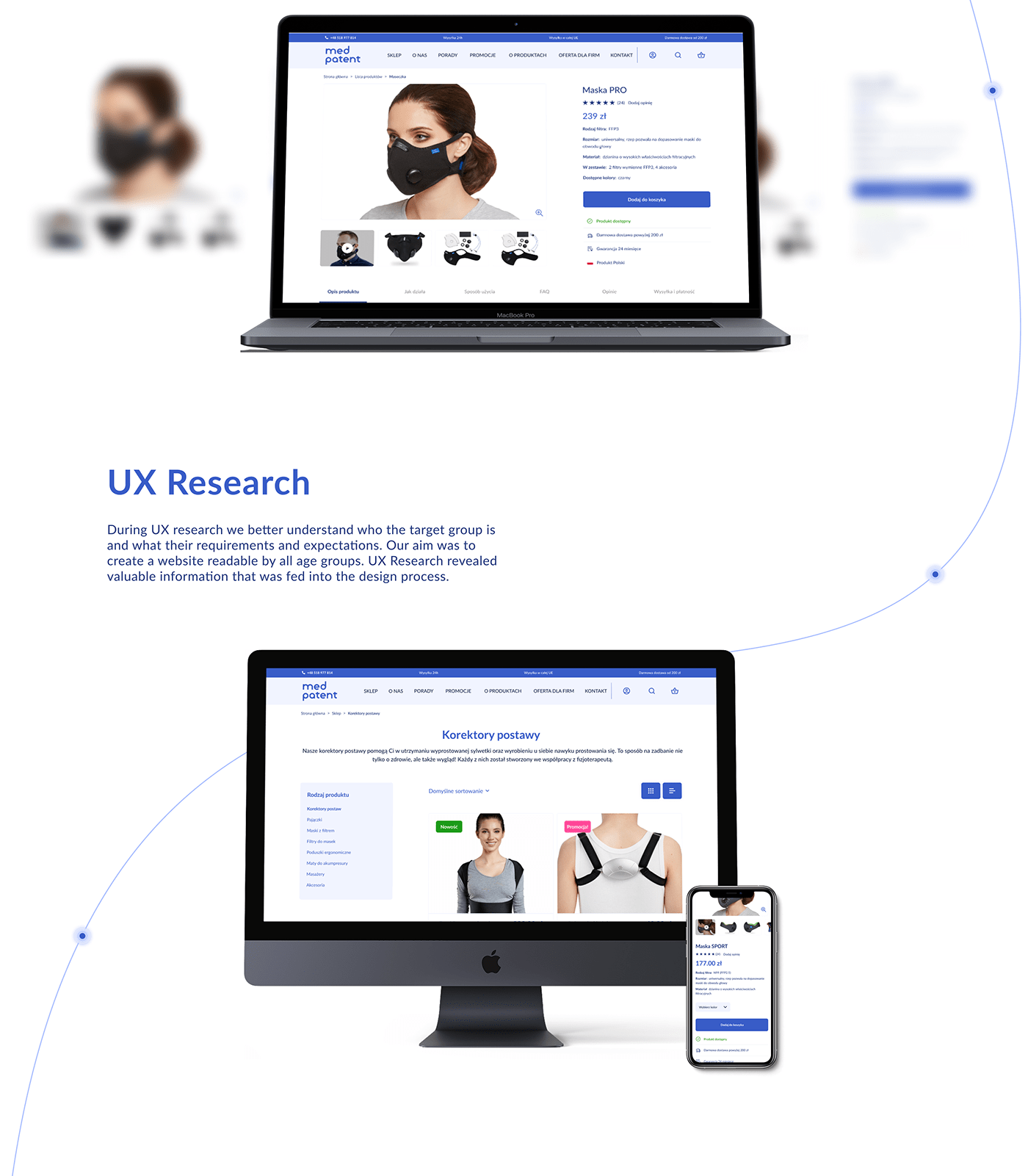 medicalservices typography   UI userflow ux Webdesign