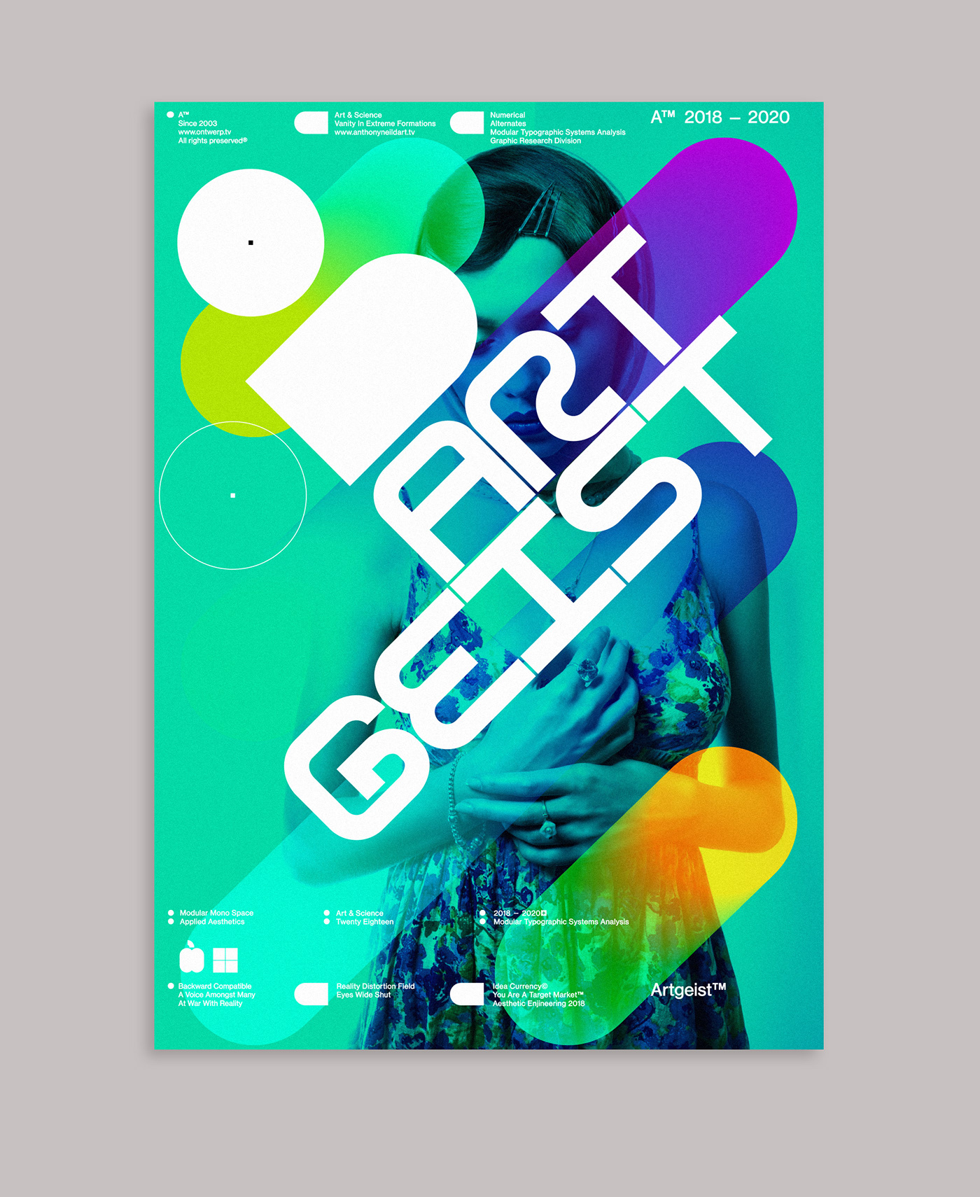 typography   color Poster Design