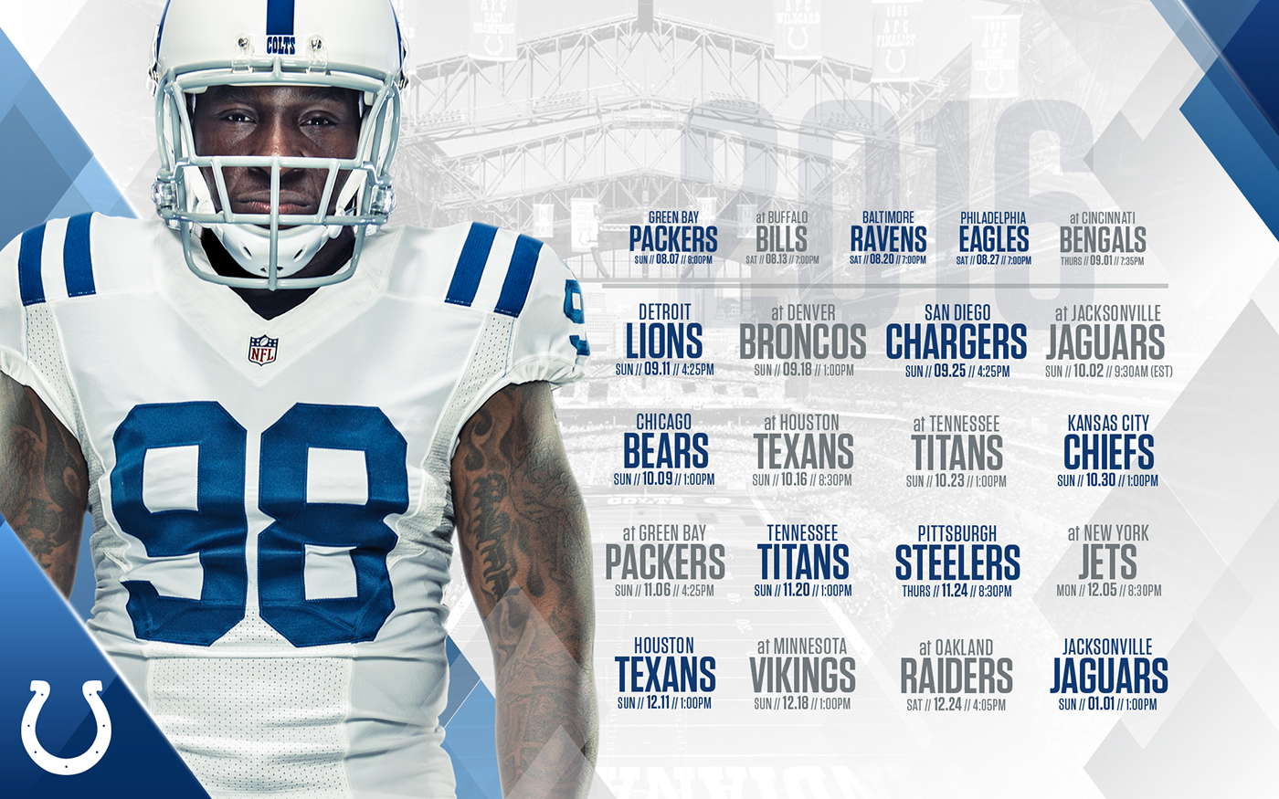 indy colts football schedule