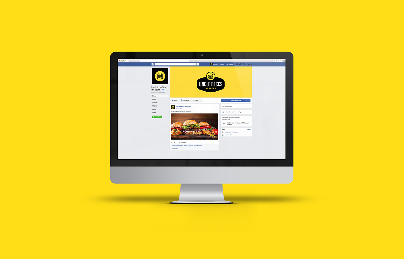 branding  brand identity Food  Fast food burger Burger Logo burger brand Burgers