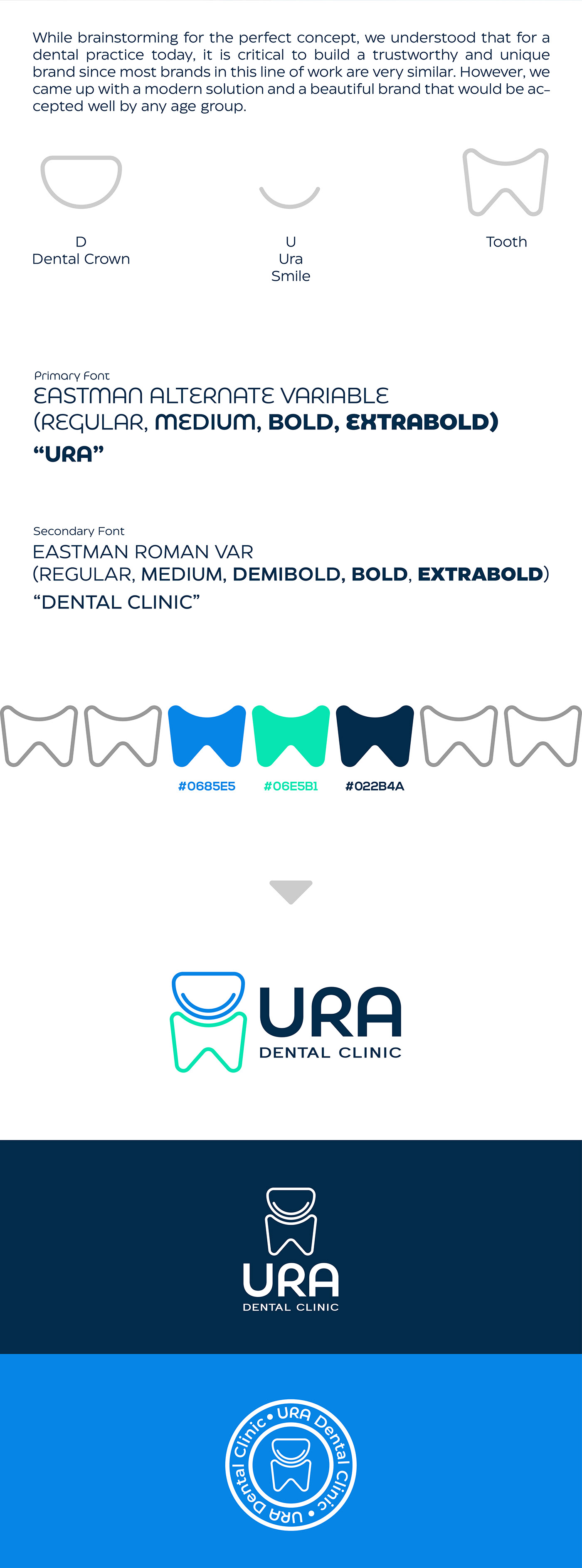 branding  dental dental clinic dentist identity Logo Design rebranding