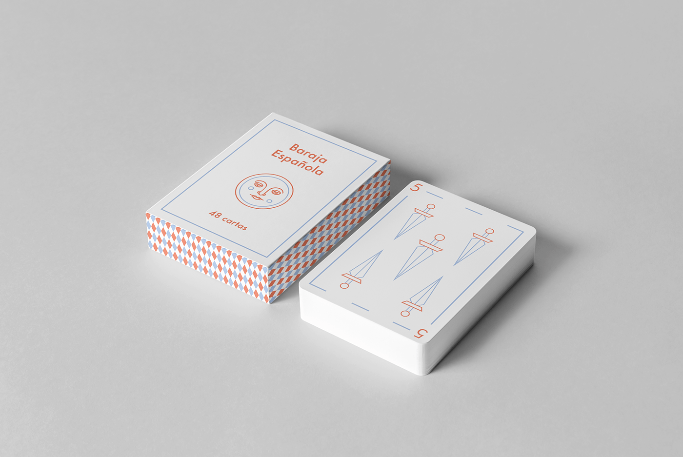 card design deck design graphic design  ILLUSTRATION  minimal Packaging Playing Cards product design 