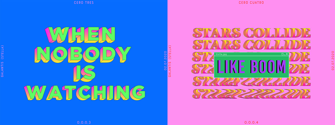 collage interactive surreal design art direction  Digital Art  Lyrics typography   visual art gif