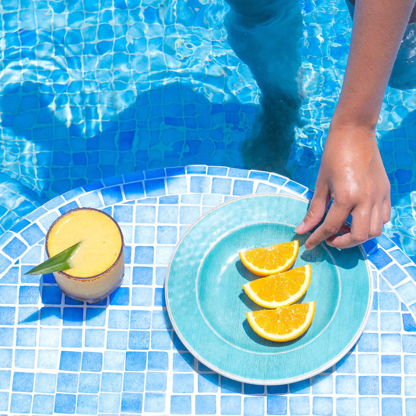summer Photography  digitalphotography Pool fruits blue hotel resort