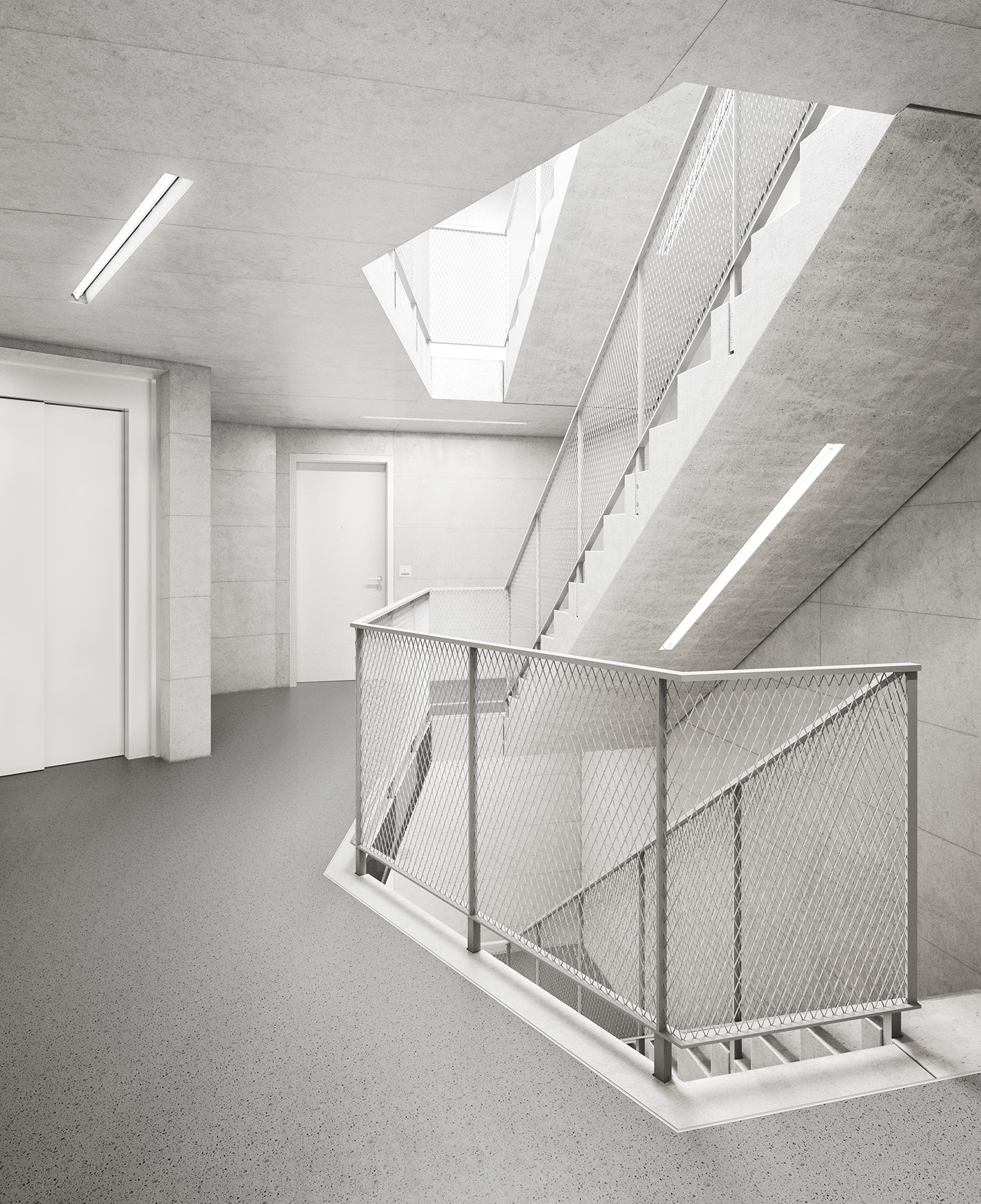 OBRA obravisual CGI architecture interior design  student housing