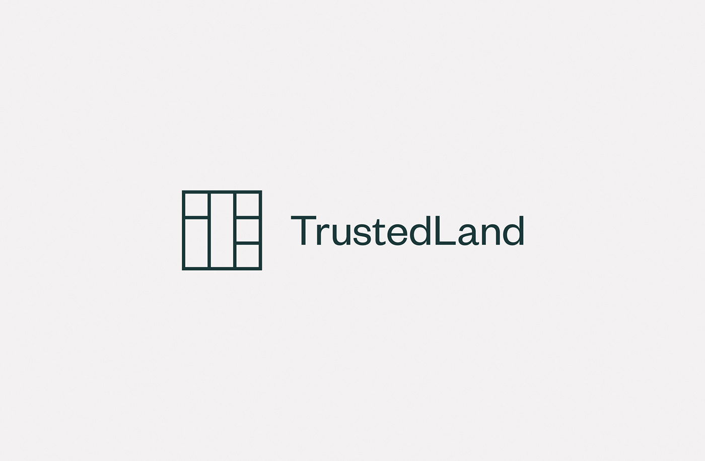 brandidentity branding  grid identity land logo minimalist property real estate visualidentity