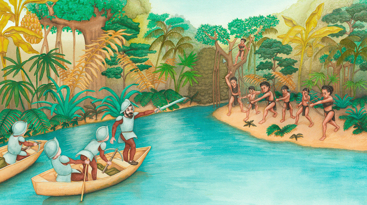 Amazon amazon river amazonians battle explorer greek myth non-fiction river warrior