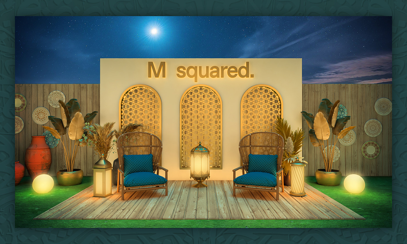 ramadan Event development design Event Design Advertising  installation Stage 3ds max designer