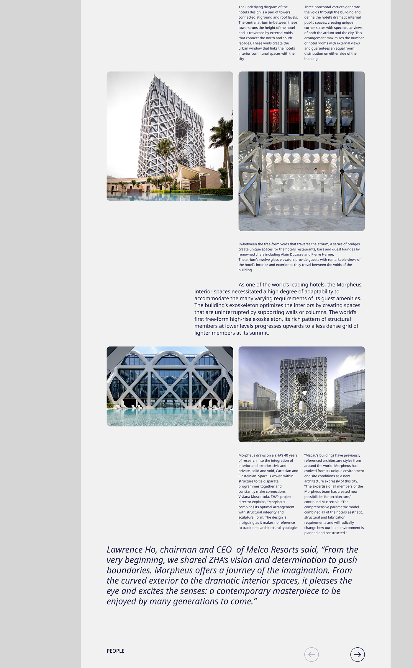 architecture Architecture website corporate website corporate website design UI/UX user interface ux/ui Web Design  ZAHA HADID Zaha Hadid Architects