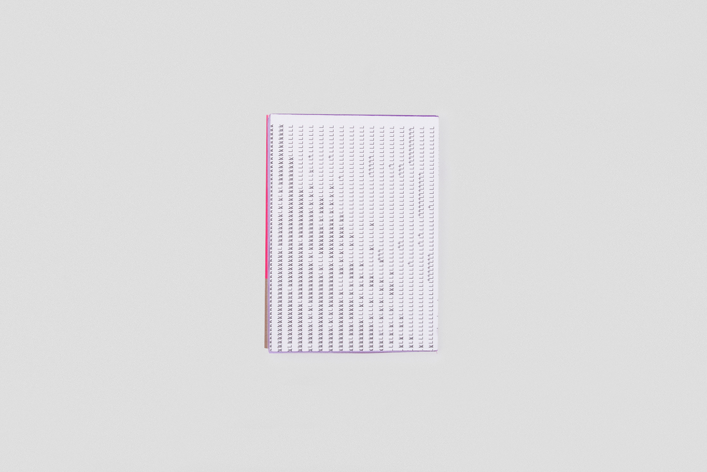 onebookaweek und fertig typewriter pink neon word Analogue