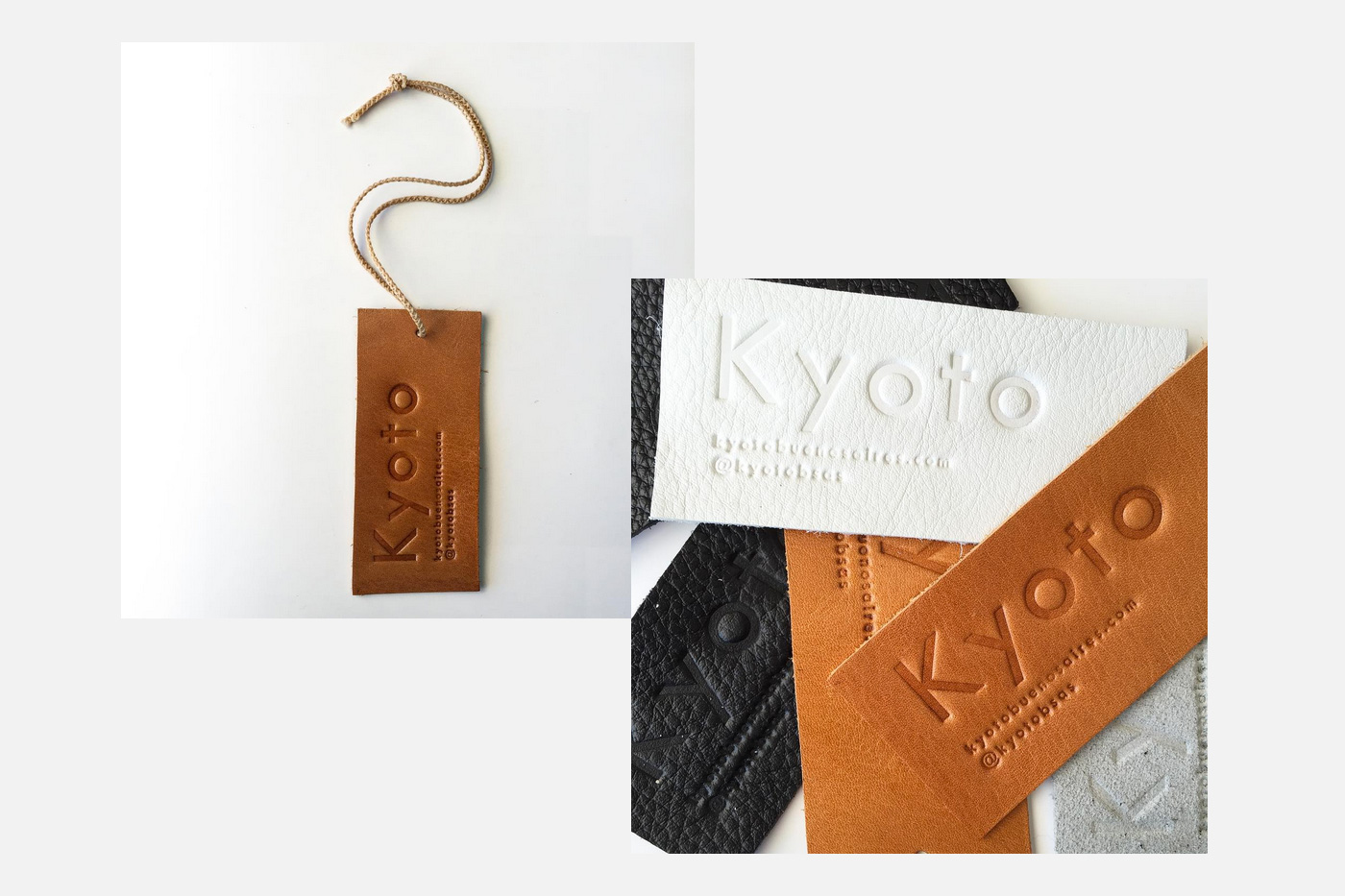 kyoto bags Fashion  design branding  Style logo leather