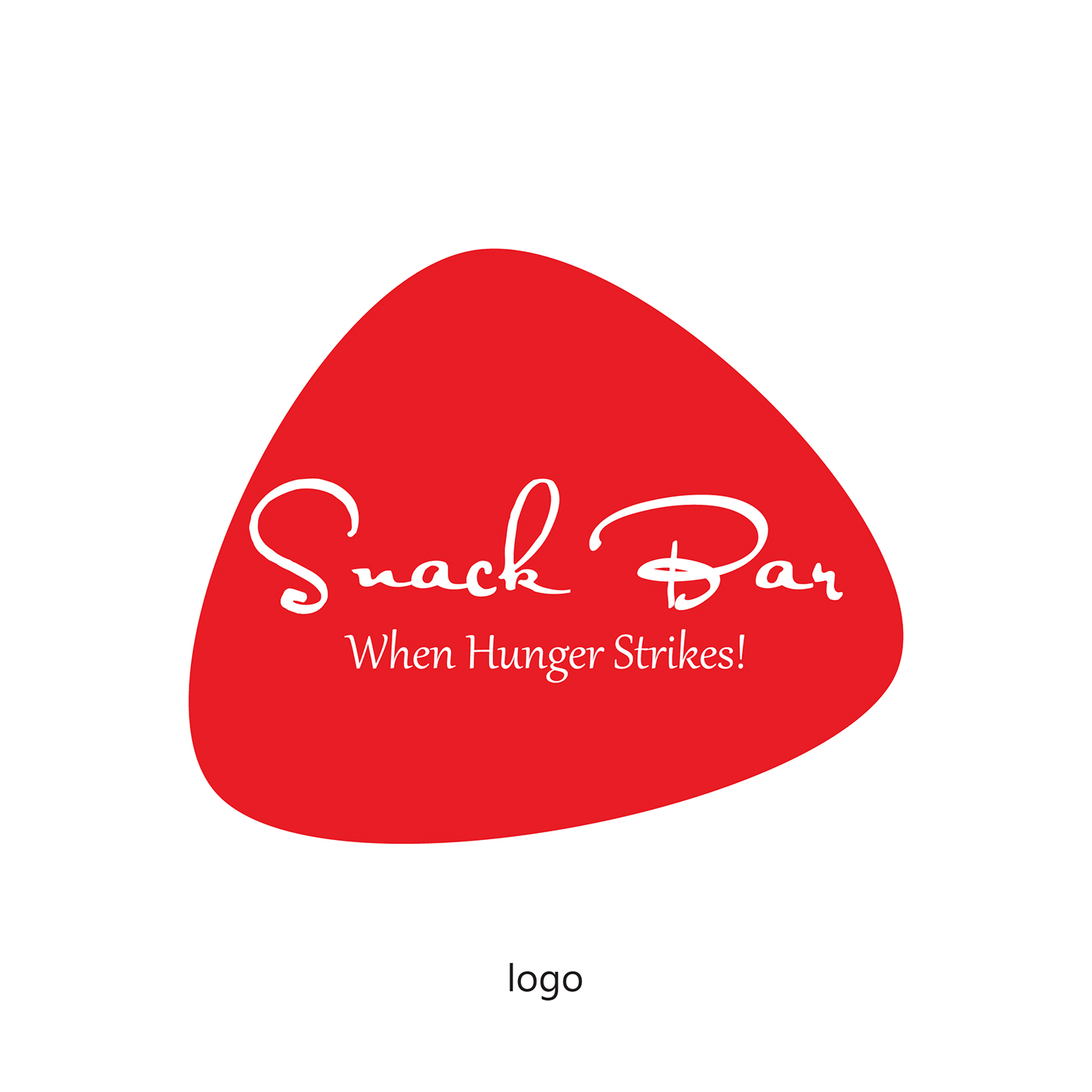 snack bar logo design