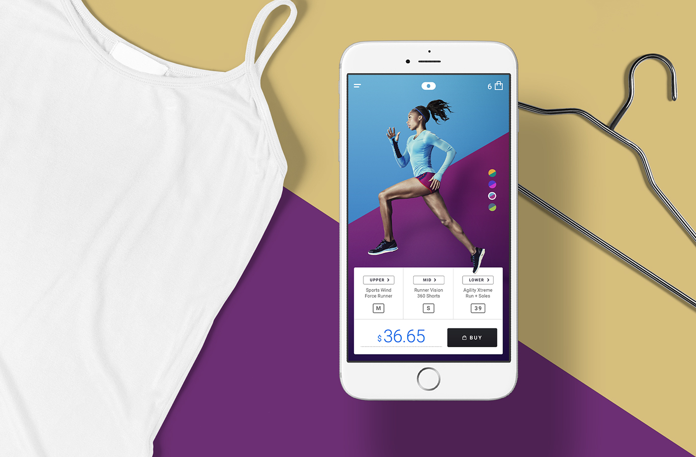 apparel Clothing estore Ecommerce mobile app ios