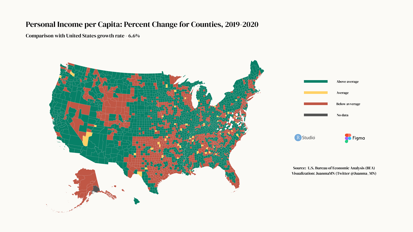 data visualisation data visualization dataviz infographic Personal income united states US economy usa visualization