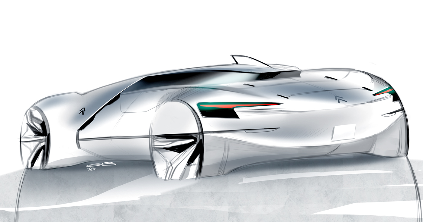 cardesign Transportation Design advanced design sketching doodles automotive   Autonomous rendering