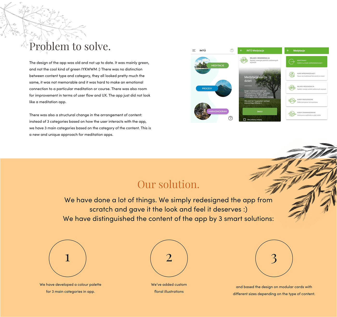 app design ILLUSTRATION  meditation Meditation App UI/UX