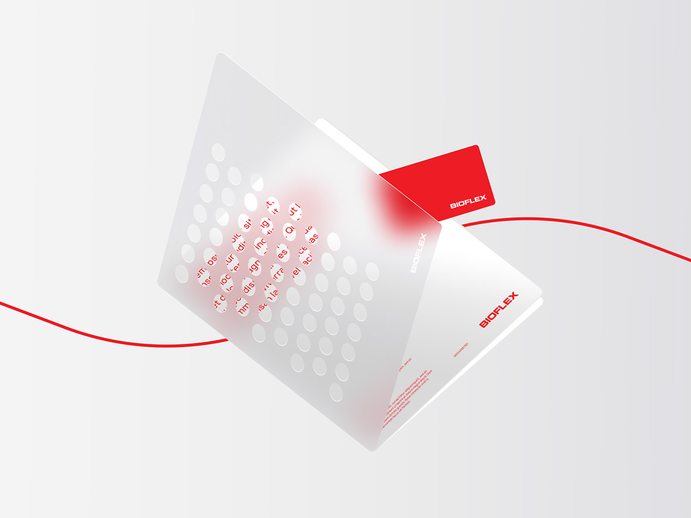 red redesign rebranding healthcare medical laser Treatment brand identity visual identity Logotipo