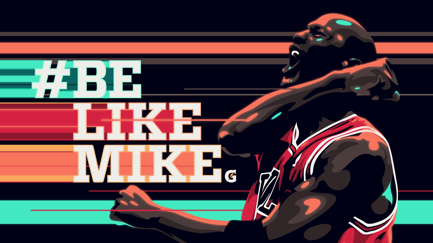 gatorade michael jordan gianluca Fallone basketball NBA groove Like mike
