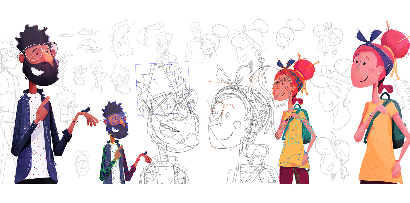 process of character design