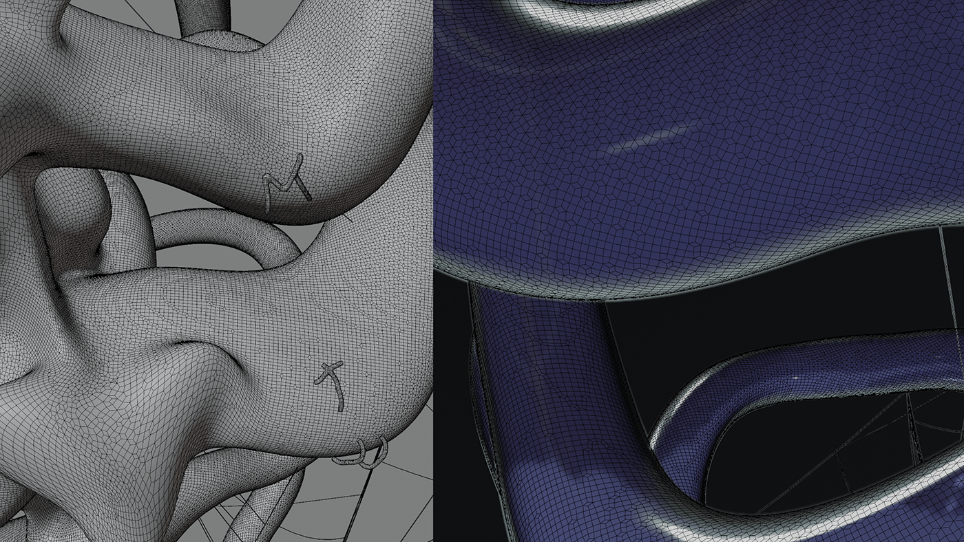 ribs 3D 3d modeling blender Digital Art  3D illustration art modeling 3d blender3d Render