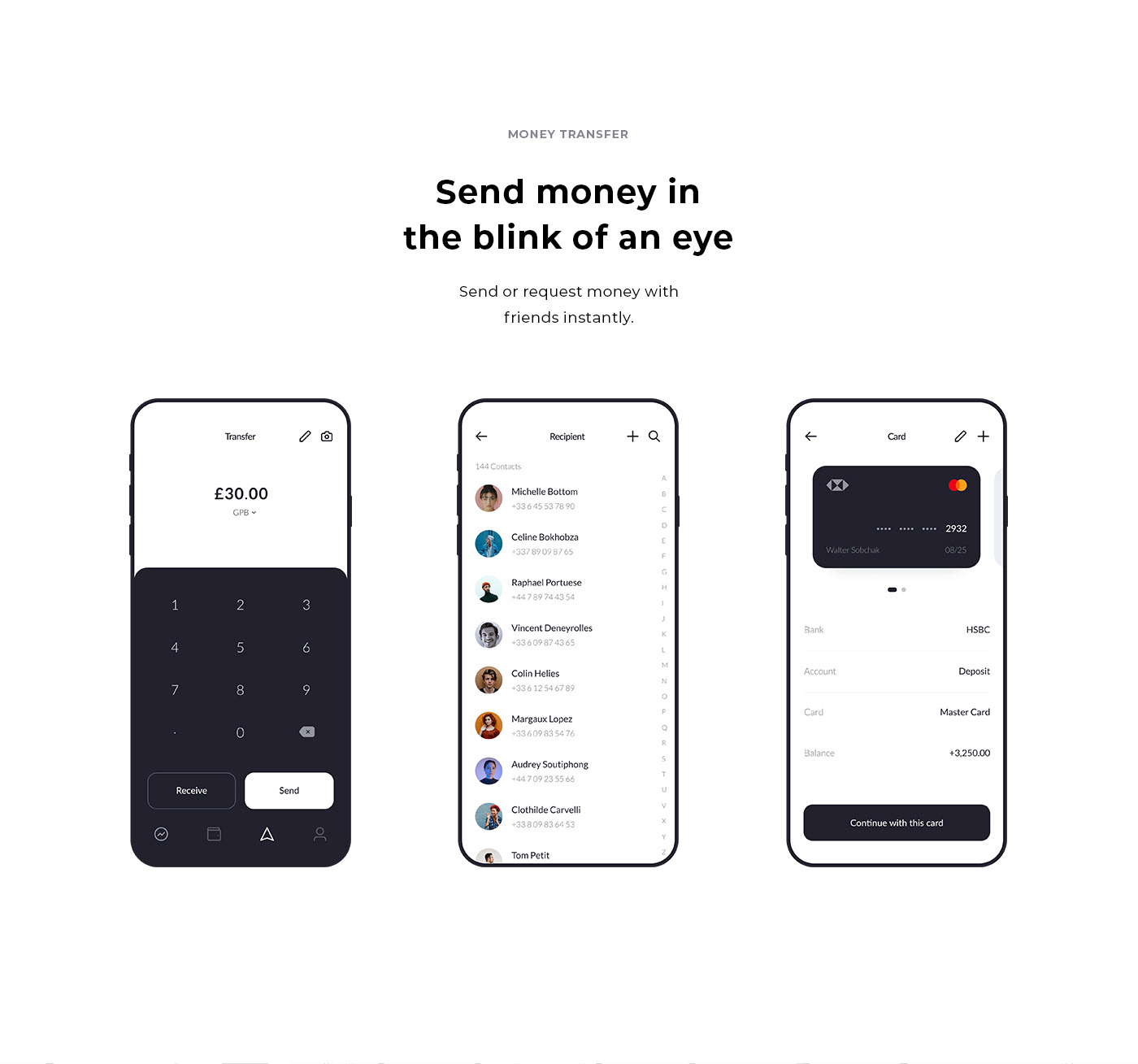 Bank banking Budget Data dataviz icons Mobile app money micro-interactions ux/ui