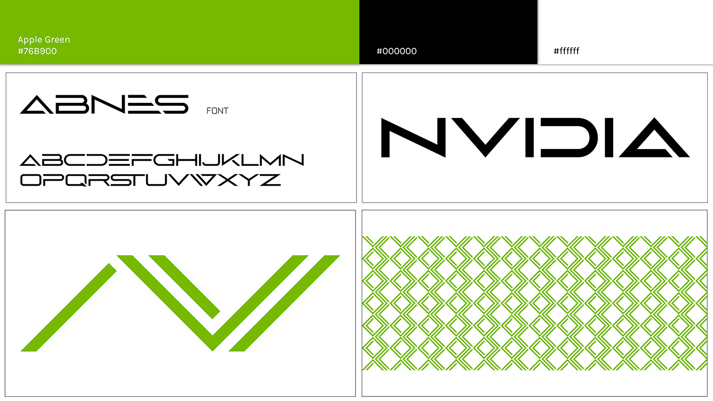 Logo Design visual identity nvidia graphic design  Visual Communication logo design adobe illustrator