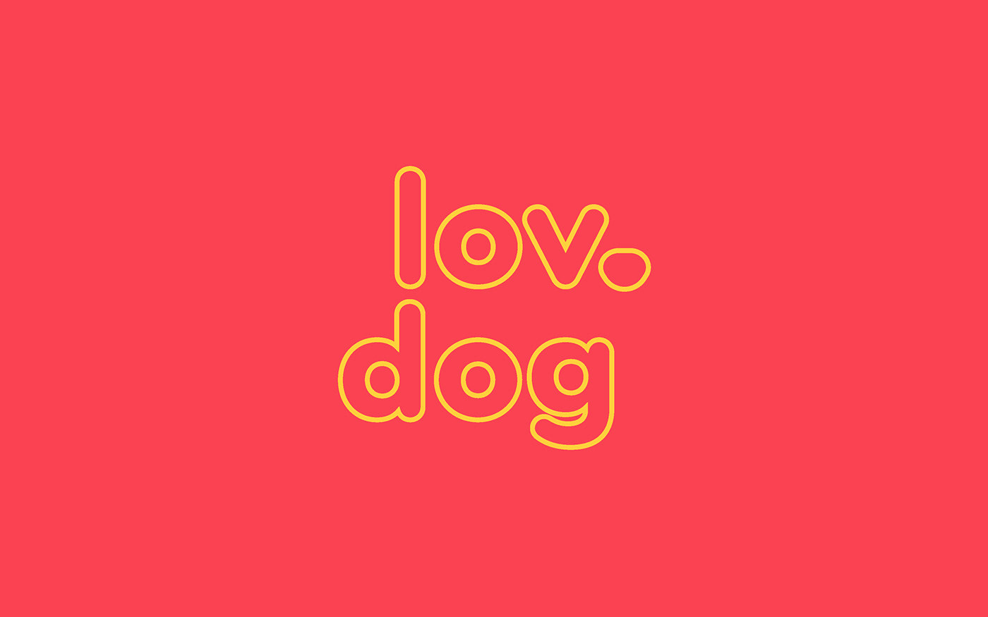 branding  identity logo design Logotype Startup dog lovdog