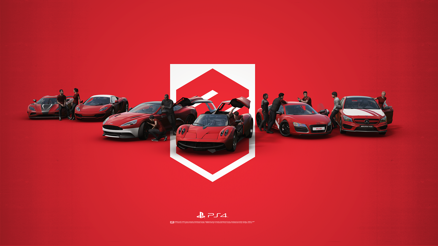 Ps4 playstation Driveclub game