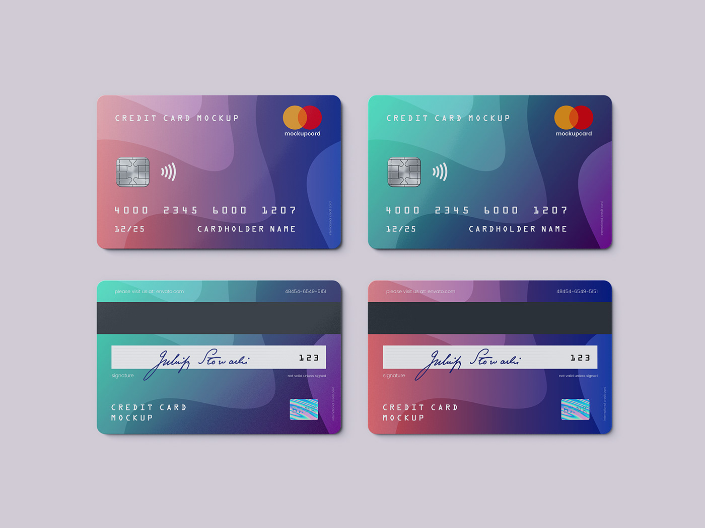 Credit Card Membership Card Mockup On Behance