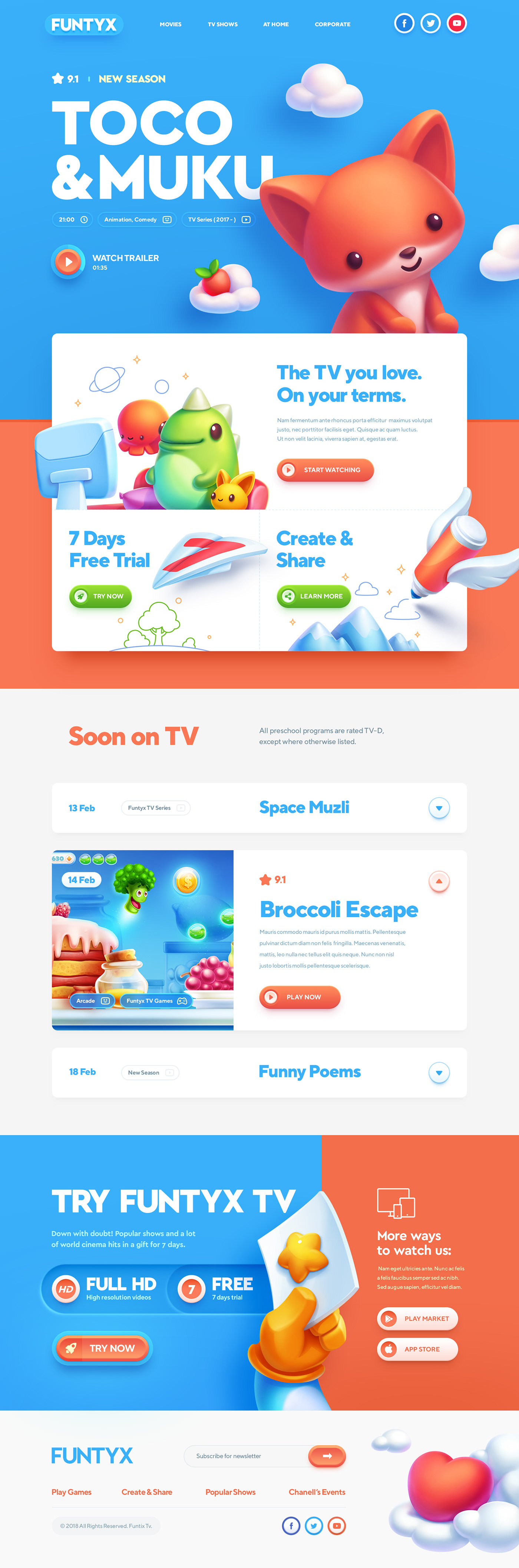website design idea #187: Website design: Best for Kids!