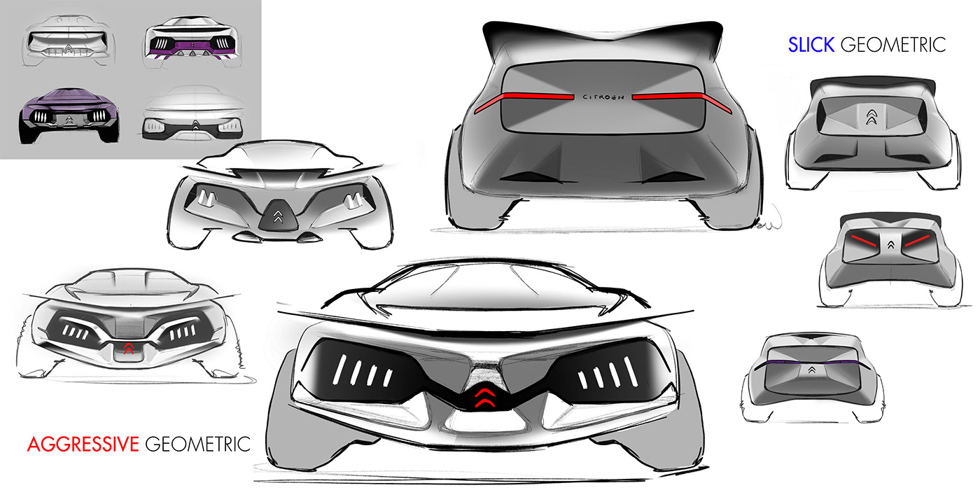 citroen ecostealth concept car design cardesign automotive   French