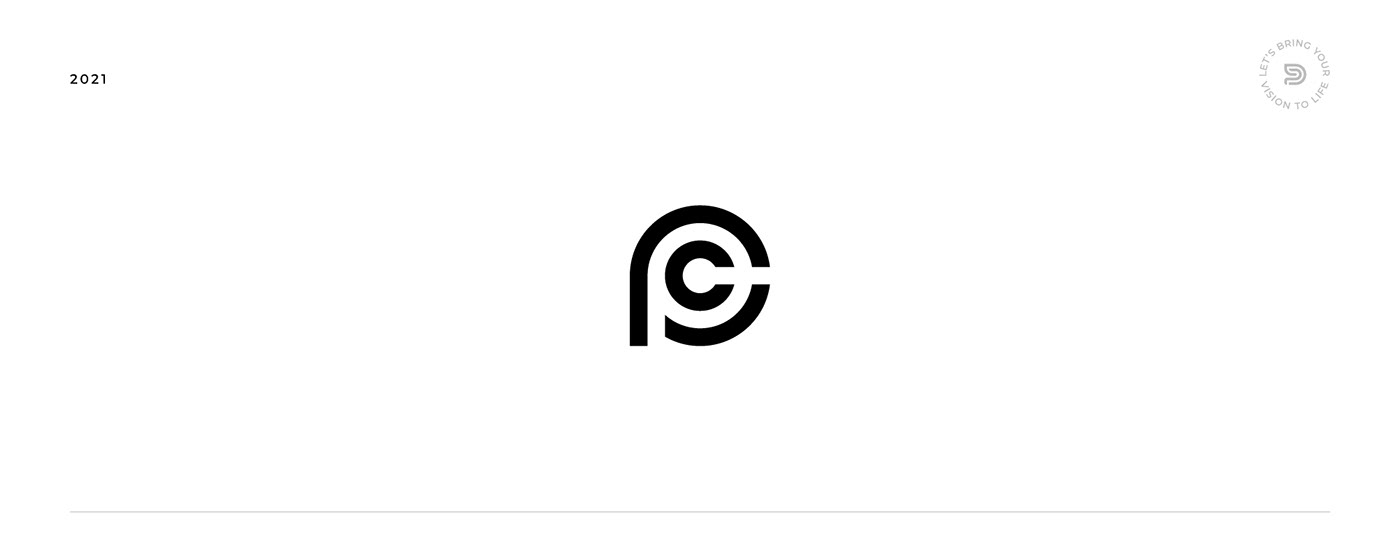 Project Capital Monogram Logo Design - 2021