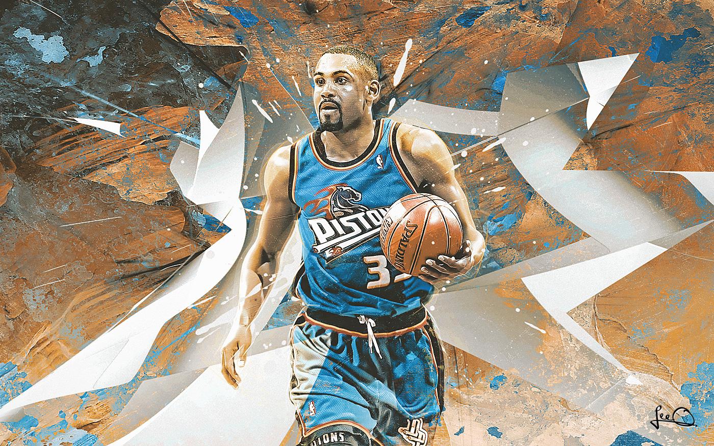NBA basketball sports art abstract Michael Jordan Kobe Bryant LeBron James kyrie irving